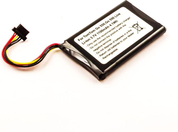 Image du produit AGI Batterie compatible avec TomTom Go940 Live - Batterie - 1.100 mAh