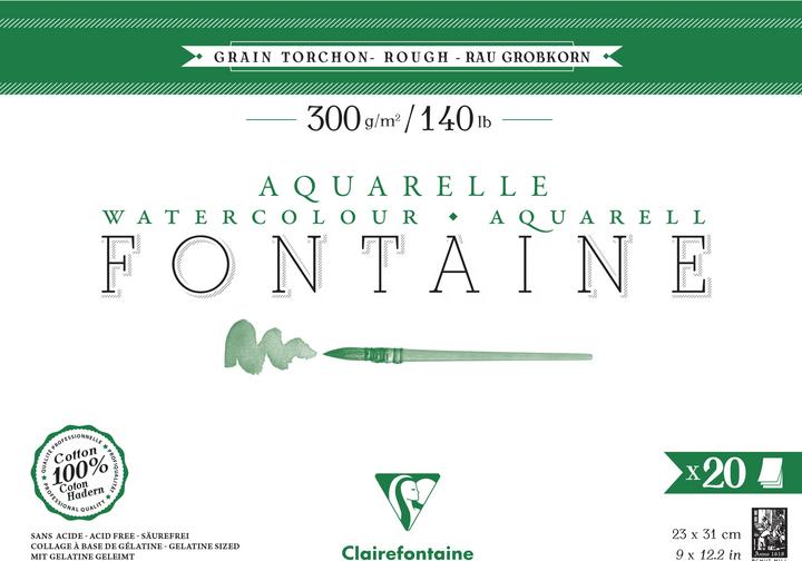 Actual product image Clairefontaine Block Fontaine GF (300 g/m², 120 x)