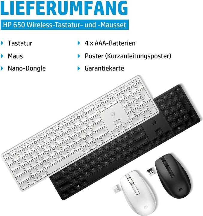 Immagine prodotto HP 450 Tastiera (CH, Cablato)