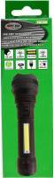 Produktbild ProPlus Taschenlampe 1W LED + 3W COB wiederaufladbar schwa (16.20 cm)