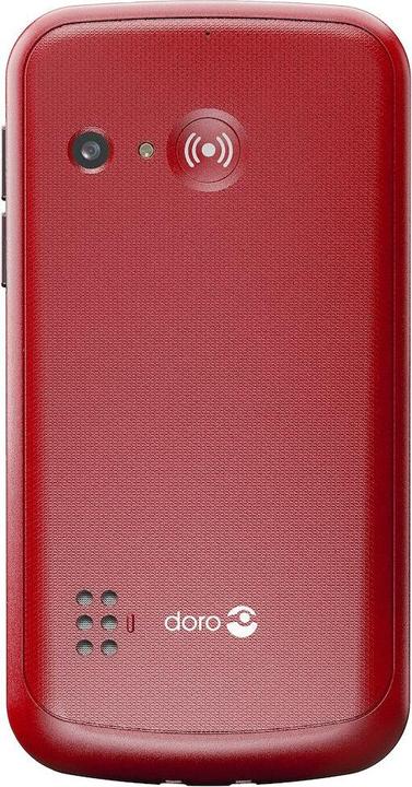 Image du produit Doro 1880 4G sans adaptateur secteur rouge (2.40", 0.31 Mpx, 4G)