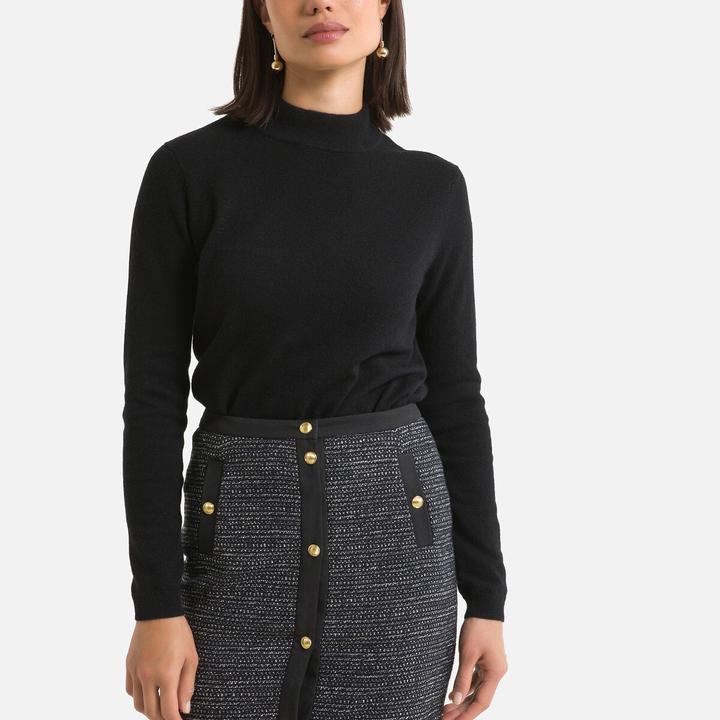 Immagine prodotto Anne Weyburn Maglia con colletto rialzato (W32/L34)