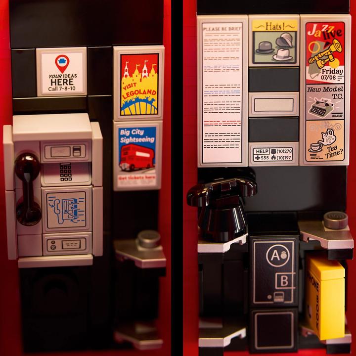 Produktbild LEGO Rote Londoner Telefonzelle (21347, LEGO Ideas, LEGO Seltene Sets)