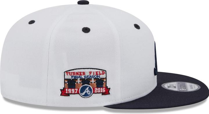 Produktbild New Era 9Fifty Snapback Cap - SIDEPATCH Atlanta Braves - S/M (S/M)