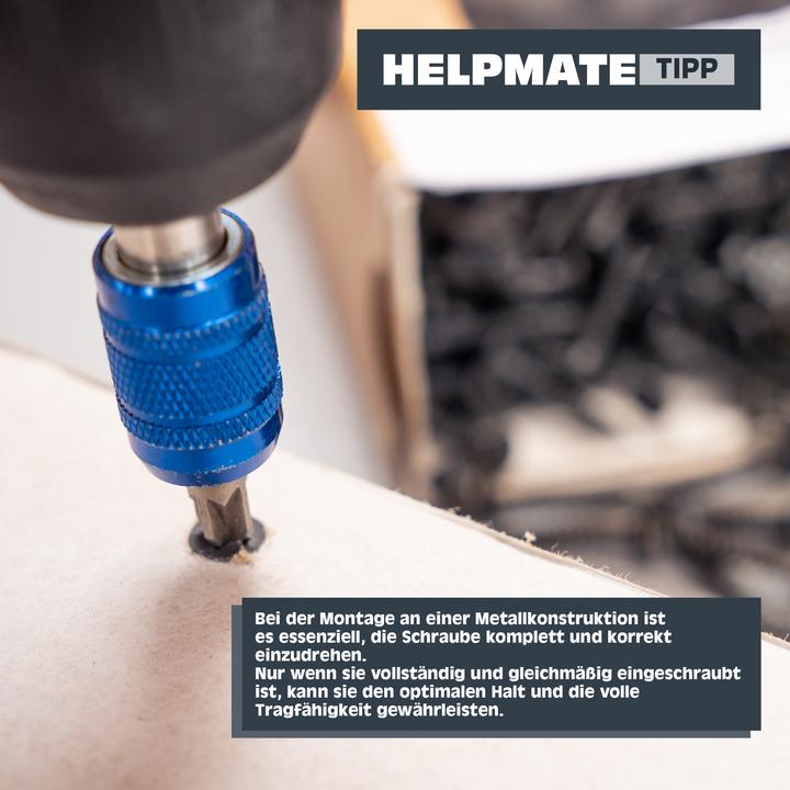 Produktbild Helpmate Schnellbauschraube 3,9x25, phosphatiert, PH-Antrieb, 300 Stück (300 Schrauben pro Stück)