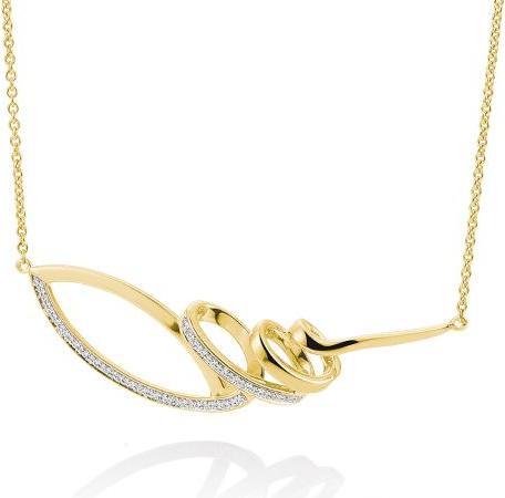 Actual product image Breuning COLLIER - BRILL. 0,155 Ct. H/si (750/18 K Gold)