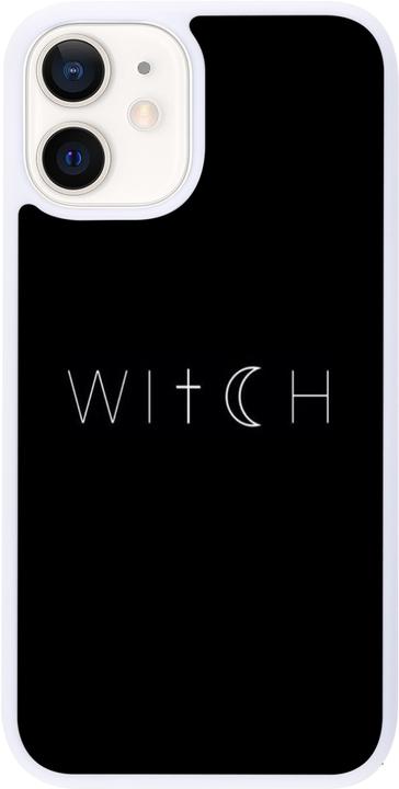 Actual product image PhoneLook Cover Silicone white Halloween 22 witch word (Apple iPhone 12 mini)