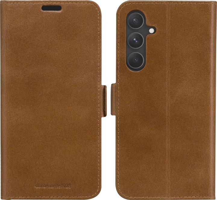 Actual product image dbramante1928 Book Cover Copenhagen Galaxy A55 5G Tan (Samsung Galaxy A55)