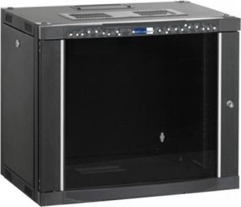 Productafbeelding Ekivalan 48,30 cm (19") wandbehuizing Professional, 16 HE, 600 x 450 mm, zwart (16 HE, 19 inch rek)