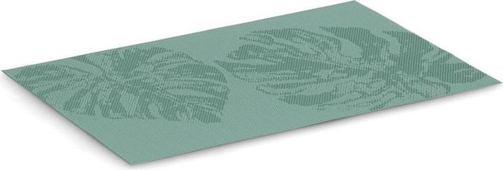 Image du produit Zeller Present set de table "Monstera Blatt", plastique, vert (1 pcs, 45 x 30 cm)