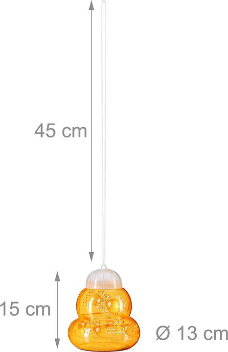 Actual product image Relaxdays 4x wasp trap
