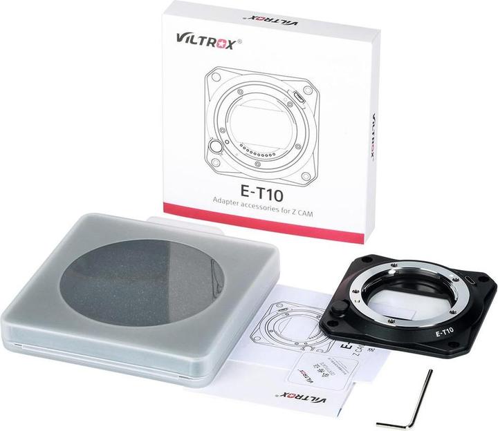 Actual product image Viltrox E-T10 lens adapter