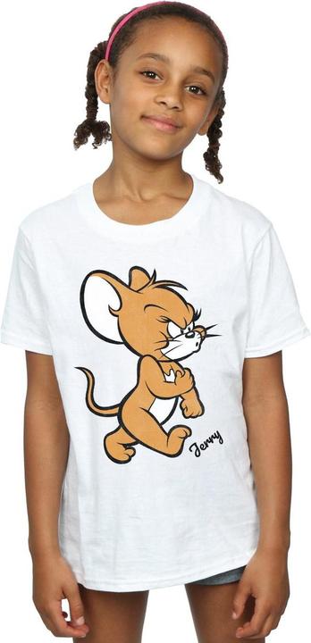 Image du produit Tom & Jerry T-shirt en coton pour filles avec souris (152, 158)