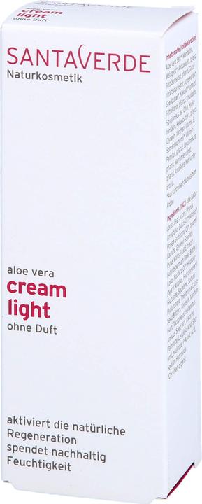 Produktbild SantaVerde Aloe Vera Creme Light Ohne Duft (30 ml, Tagescreme)