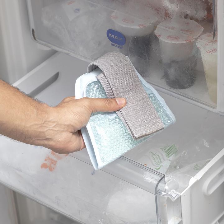 Produktbild InnovaGoods Cold or Hot Gel Bag for Injuries Adjustable Cushion with Gel Beads for Freezer or Microwave Cold/Hot (1 x, 900 ml)