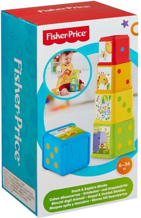 Produktbild Fisher-Price Entdecker- und Stapelwürfel
