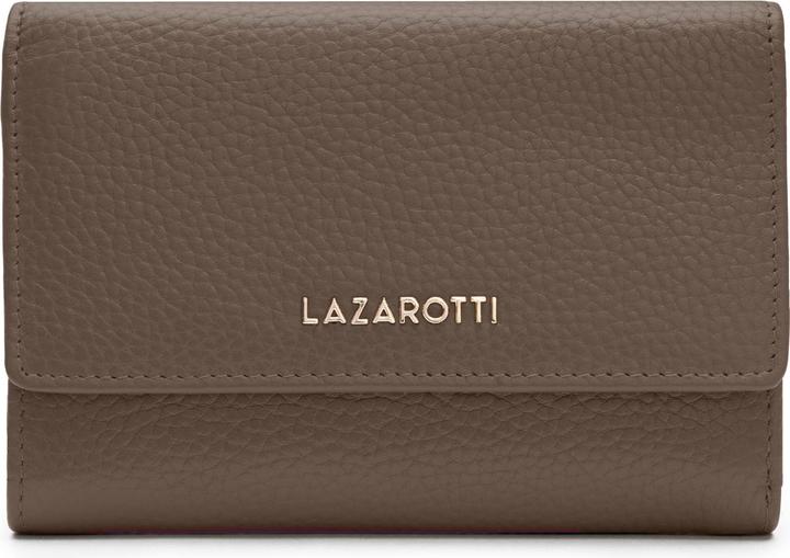Lazarotti Bologna Leather Geldbörse Leder 14 cm
