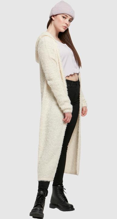 Actual product image Urban Classics Ladies Hooded Feather Cardigan (3XL)