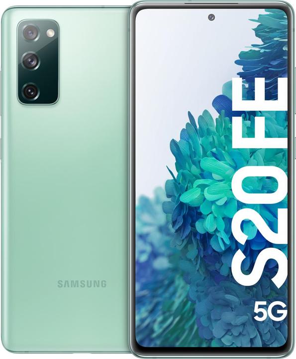 Image du produit Samsung Galaxy S20 FE 5G UE (128 Go, Cloud Mint, 6.50", Double SIM, 12 Mpx, 5G)