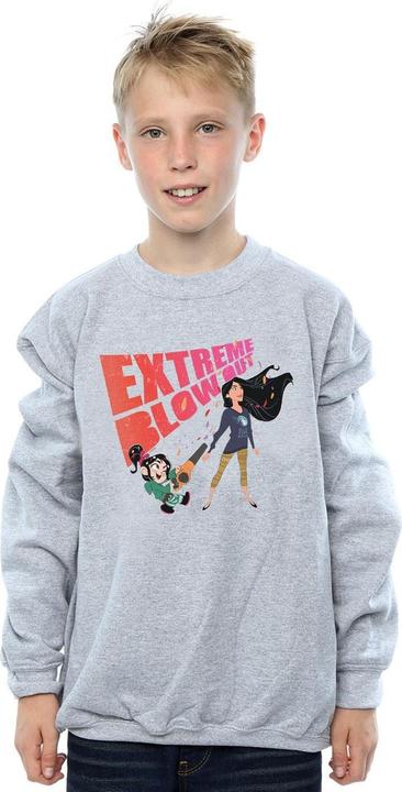 Image du produit Disney - Sweat WRECK IT RALPH POCAHONTAS AND VANELLOPE - Garçon (152, 158)