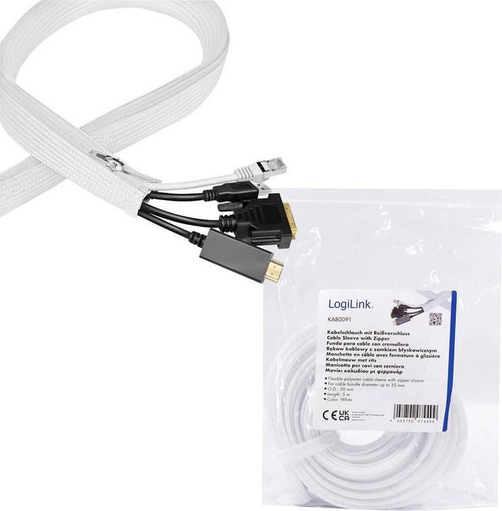 Actual product image LogiLink Cable conduit (Cable conduit, 500 cm)