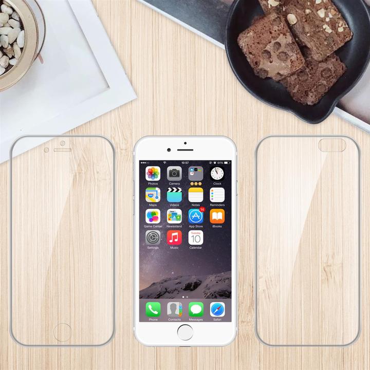 Produktbild Cadorabo TPU 360 Grad Case Cover (Apple iPhone 6 Plus)