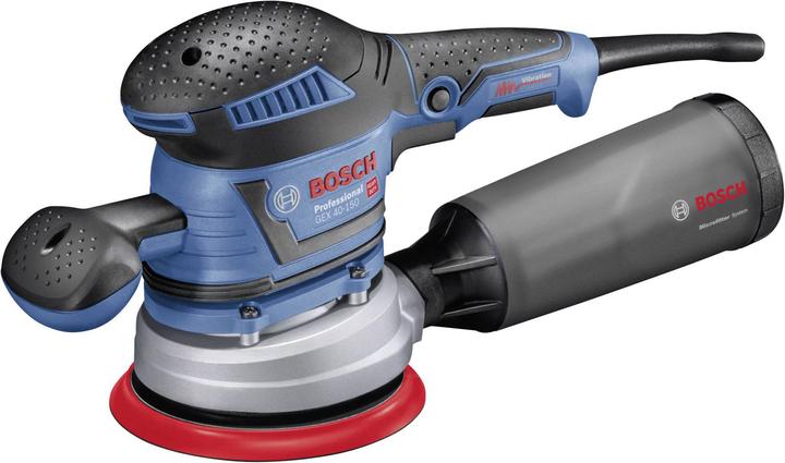 Actual product image Bosch Professional Random orbital sander GEX 40-150 with 1 x multi-hole sanding sheet C470 (Eccentric grinder, 400 W)