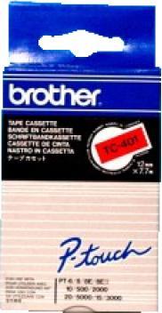 Actual product image Brother P-Touch (1.20 cm, Red)