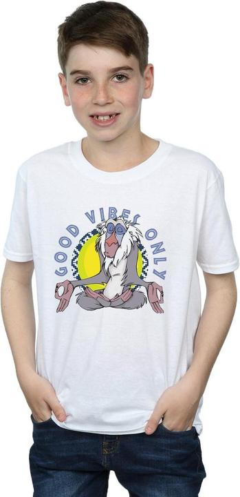 Immagine prodotto Disney The Lion King Rafiki Good Vibes Only Maglietta Ragazzi (128)