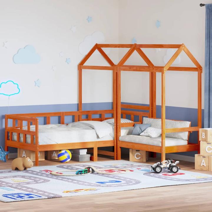 Produktbild VidaXL Tagesbett Set mit Dach (80 x 200 cm)