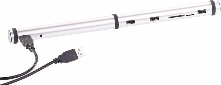 Produktbild Xystec 3-fach USB-2.0-Lade-Hub & Dockingstation, BC-1.2-Schnell-Ladeprotokoll (USB-A, 3 Ports)