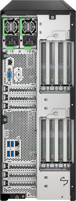 Produktbild Fujitsu TX2550M7 4410T 10C Silver 32GB 8LFF 2x900W (Intel Xeon Silver 4410T, 32 GB, Tower Server)