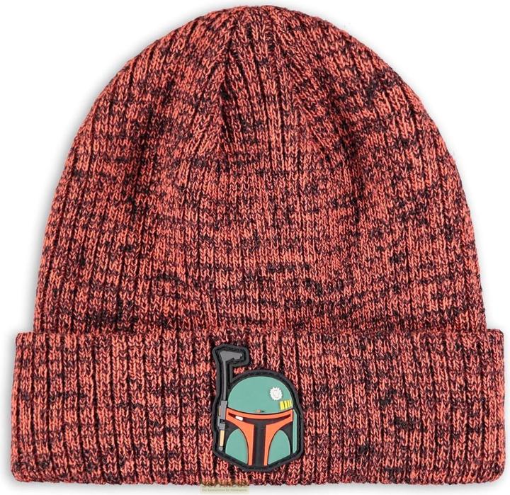 Actual product image The Mandalorian Boba Fett Boys Turnup Beanie (One size)