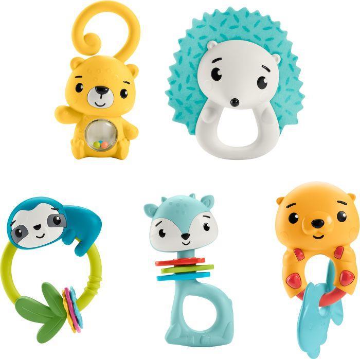 Fisher-Price Tierische Aktivitäts-Beissringe assortiert