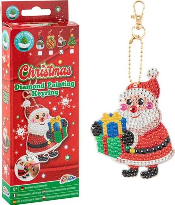 Immagine prodotto Grafix Crea il tuo portachiavi con pittura a diamante per Natale