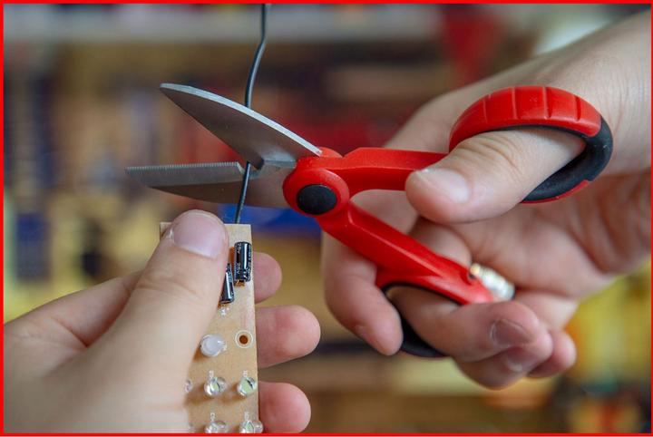 Actual product image KS Tools Universal workshop shears (14.30 cm)