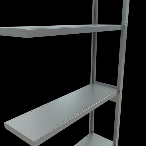 Actual product image Schulte Lagertechnik MULTIplus250 boltless add-on bay system with length bolts