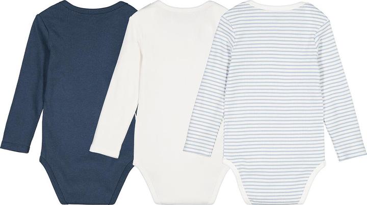 Produktbild La Redoute Collections 3er-Pack Erstlingsbodys (94)