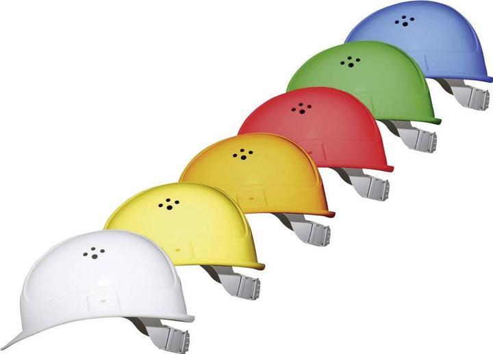 Actual product image kaiserkraft 4 point safety helmet (51 - 64 cm)