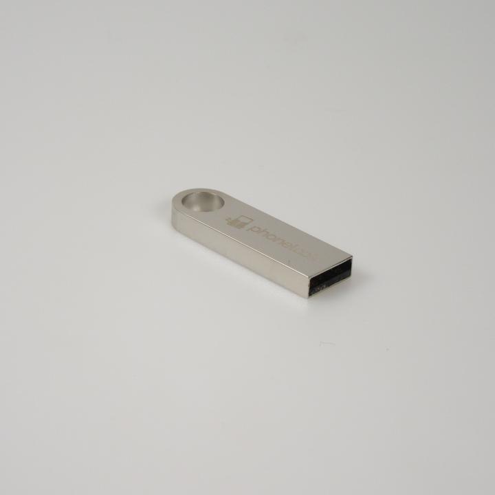 Image du produit PhoneLook Clé USB ultra-légère argentée – Compacte et portable 128GB (128 Go)