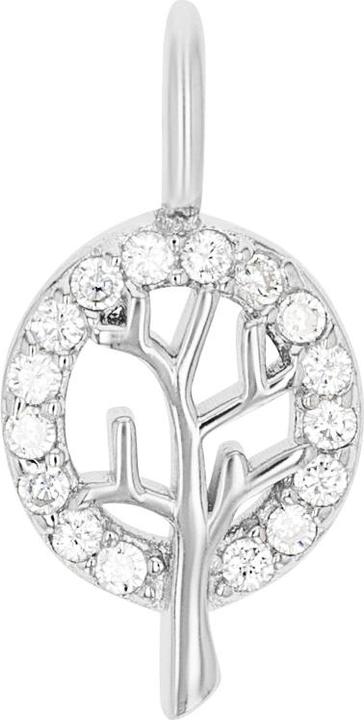 Produktbild Amor Anhänger für Damen, 925 Sterling Silber, Zirkonia synth. | Lebensbaum (Silber 925)