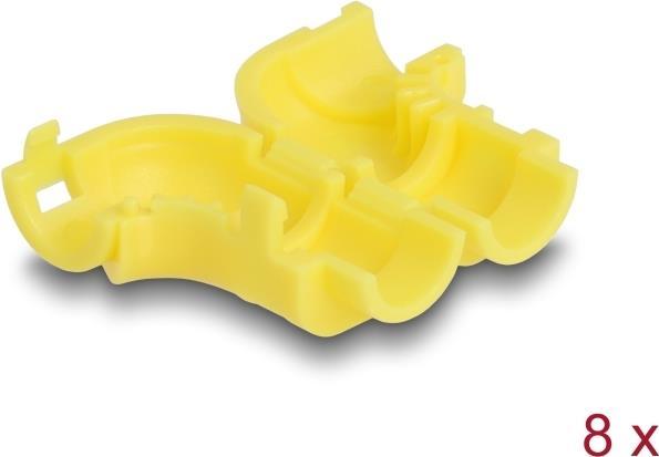 Immagine prodotto Delock Clip per cavi da piegare 8 pezzi giallo