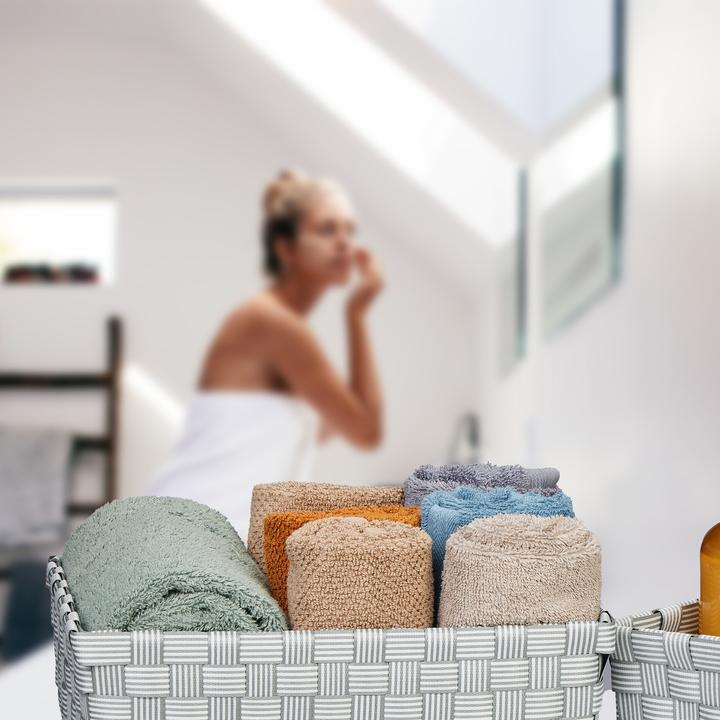 Immagine prodotto Relaxdays 3x cestino portaoggetti (1 x, 31 x 21 x 11 cm)