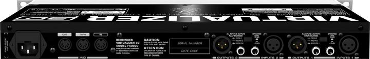 Actual product image Behringer Virtualiser 3D FX2000 (Multi-effect)