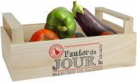 Image du produit Cook Concept cagette bois legumes, 2-fois assorti