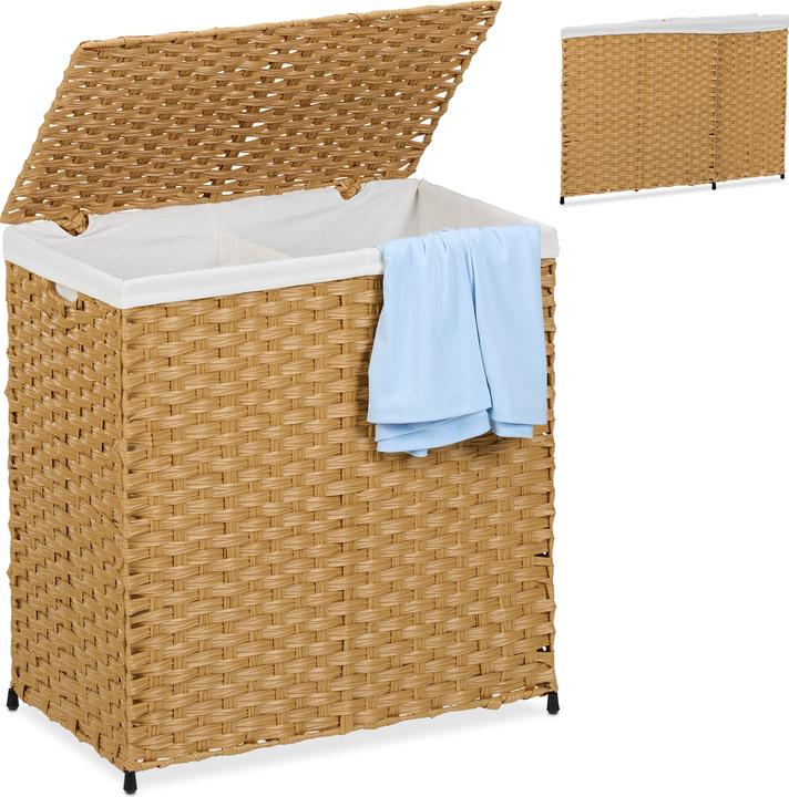 Actual product image Relaxdays Laundry basket (110 l)