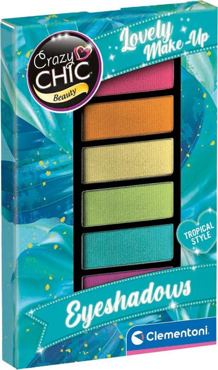 Produktbild Clementoni Crazy Chic Lidschatten Tropical, 8Stk.