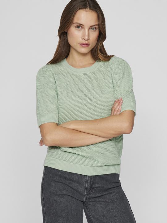 Actual product image Vila Short sleeve knitted top (S)