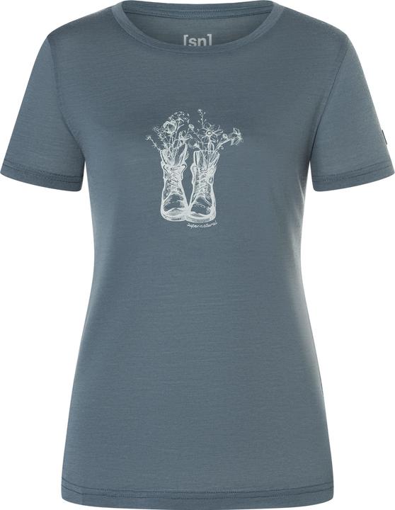 Actual product image Super Natural W Flower Boots Tee (L)