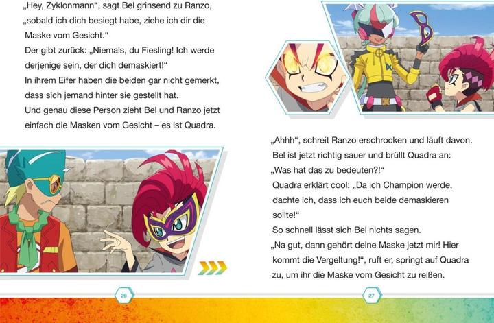 Produktbild BEYBLADE BURST QUADSTRIKE: Donner und Blitz! Kraft der Elemente! (Deutsch, Nelson, 2024)